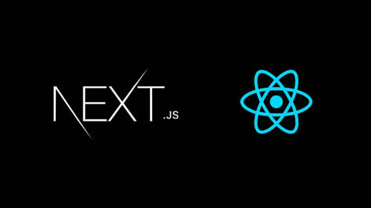 Next.js and React framework logos
